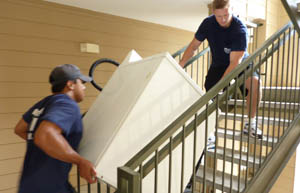 Moving services for walking distance